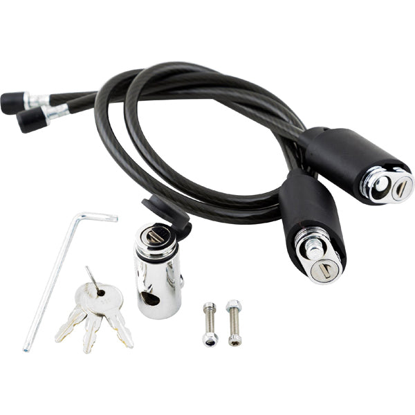 Transfer 2 Cable Lock Kit w/ Hitch Pin